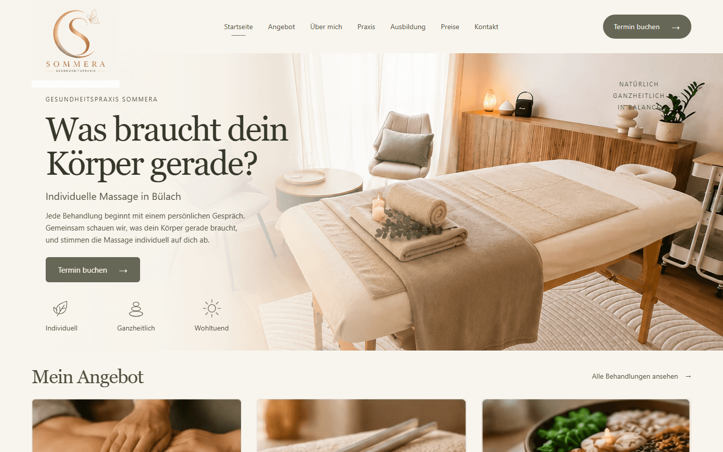 Gesundheitspraxis Sommera screenshot